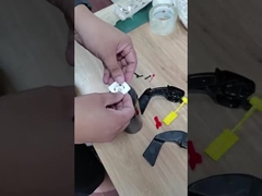 Portable Handle with aerosol cap fire extinguisher actuator