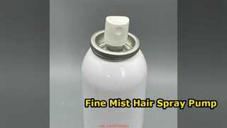 0.12cc Fine Mist Aerosol Pump for Hair Styling