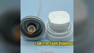 Foam Shaving Valve Leak Free Dispenser