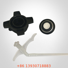 1Inch Gun Type Pu Foam Spray Can Valve With Tube And Cap For Construction Materials Cans