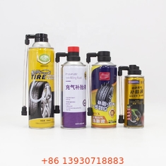 Anti Puncture Aerosol Spray Cap Tyre Sealat Inflator For Fixing Punctures