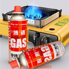 ISO9001 Portable Aerosol Spray Valve Butane Gas Stove Cartridge Valve Leak Proof