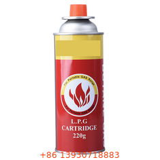 65mm Camping Butane Canister Portable Bbq Gas Canister Lightweight