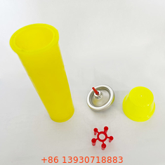 Lighter Gas Refill Butane Gas Lighter Valve with Buna Gasket and Clear Lacquered Tinplate