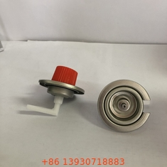 PP Gas Cartridge Valve for Butane Fuel Canister And Butane Gas Cartridge with Metal Body