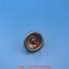 Mounting Cup Lighter Refill Valve Both Sides With Clear Lacquered Tinplate