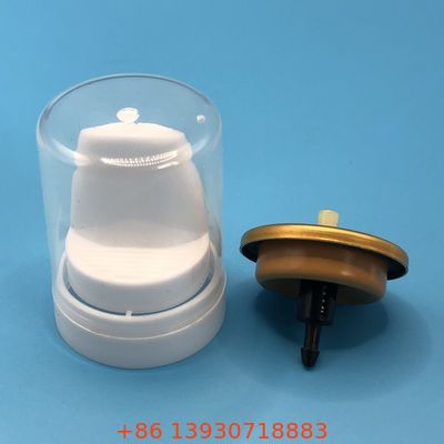 Inverted Aluminum Aerosol Valve Lightweight Aluminum Valve for Hair Mousse