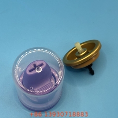 1 Inch Silver/Golden Aluminum Aerosol Foam Valve for Hair Mousse Sprays