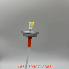 Sealing Type Gasket Aluminum Metered Aerosol Valve for 200mcl Spray Rate and Efficiency