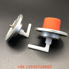 Straight Valve Stem Butane Gas Valve with 1/4 Inch NPT Outlet Thread and Buna Outer Gasket