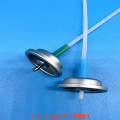 Button Actuated Aluminum actuator for Precise 150mcl Spray Rate