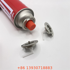 Portable Gas Stove Valve with Piezo Ignition - Reliable Outdoor Cooking Solution for Camping, Backpacking