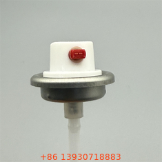 Spray-painted female valve for HVAC systems with heat-resistant coating and efficient operation​