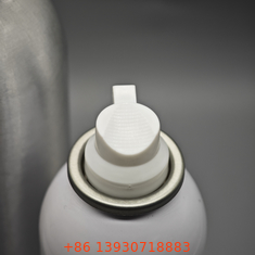 Compact Shaving foam valve for travel-sized grooming kits with leak-proof seal and easy operation