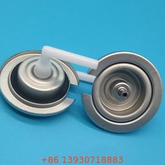 Efficient Compact Gas Canister Valve for Lighter Refill Fuel Canisters with Self-Sealing Nozzle Design
