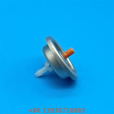 One-Inch Hair Mousse Inverted Aluminum Valve with Anti-Clog Seal for Hair Styling