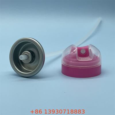 Commute-Friendly body spray valve for daily office workers with anti-leak seal & quick-spray trigger