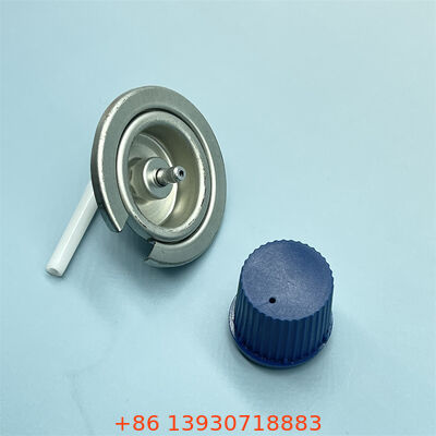 High-Visibility Red Cap Portable Gas Stove Valve for Outdoor Enthusiasts