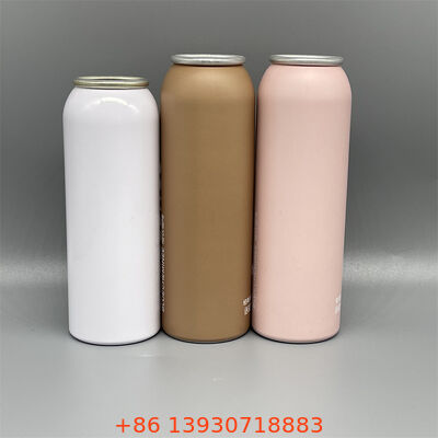 Premium Aluminum Aerosol Canister with Seamless Leak-Proof Construction Superior Barrier Properties and Lightweight Durability