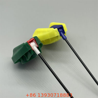 Lockable Lubricant Aerosol Can Valve Actuator, Industrial Aerosol Valve Control Actuator