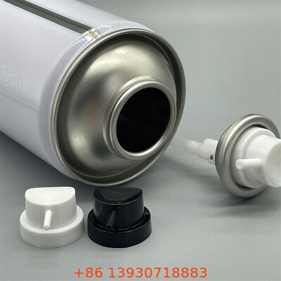 Zero-Waste 360-Degree Aerosol Valve with Complete Content Evacuation for Lubricants