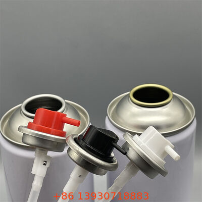 ESD-Safe 360-Degree Aerosol Valve with Omnidirectional Spray Technology and Anti-Drip One-Way Valve