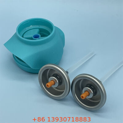 Durable Aerosol Valve with Precision Spray Control, Leak-Proof Design, and Ergonomic Actuator for Footwear Spray Cans