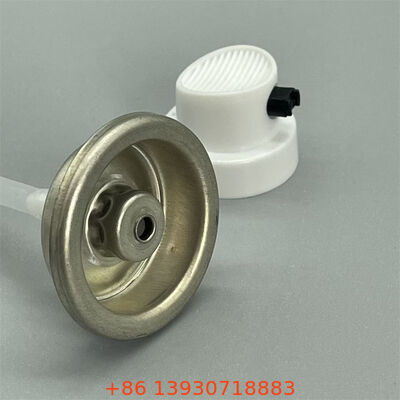 Female Thread Aerosol Spray Valve with Anti-Clogging Nozzle and Chemical Resistance for Various Glue Formulations