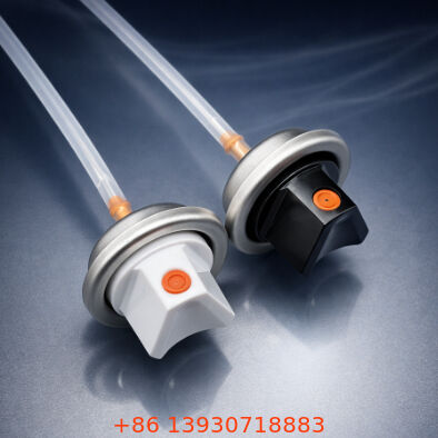 High-Sealing Male Aerosol Paint Valve with Pre-Finished Color Design