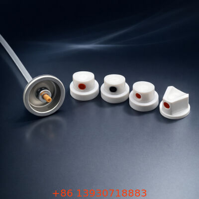 Refined Male Aerosol Paint Valve with Strong Sealing and Pre-Colored Finish