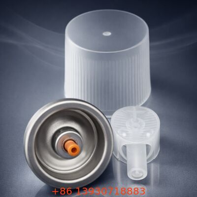 Portable 25.4mm Oxygen Aerosol Valve with Metal and Plastic Construction for Emergency Breathing Systems