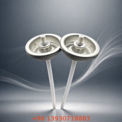 Tinplate Powder Mist Aerosol Valve for Dry Shampoo with Upright or Inverted Use and Alcohol-based Formulations
