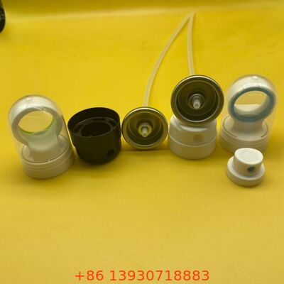 Water-Resistant Sunscreen Aerosol Valve with Clog-Resistant Nozzle and 360-Degree Operation for Full-Body Protection