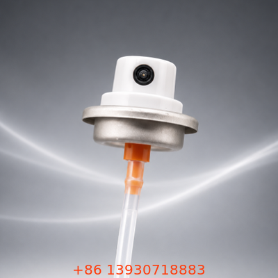 UV-resistant Male Aerosol Valve Set with Color-coordinated Design and Strong Sealing for Premium Spray Packaging