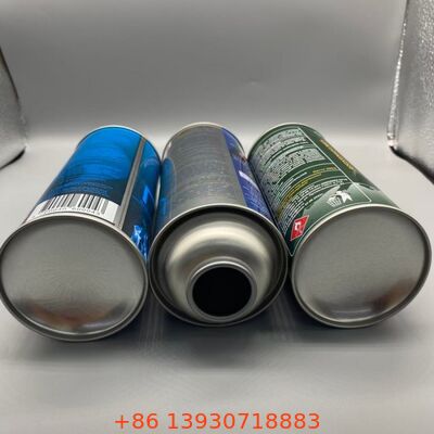 Premium Tinplate 65mm Refillable Butane Gas Cartridge for Camping Stoves and Outdoor Cooking