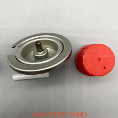 One Inch Tinplate Butane Gas Valve with Leak-Proof Aerosol Valve for Outdoor Stoves