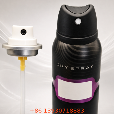 53mm Aerosol Valve for Continuous Mist Dispensing in Unscented Deodorant Body Spray Applications