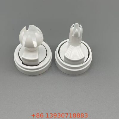 High-Precision Cream Dispensing Cap, Aerosol Spraying Actuator, Tinplate Can Nozzle Fitting For Food & Cosmetic Aerosol Packaging