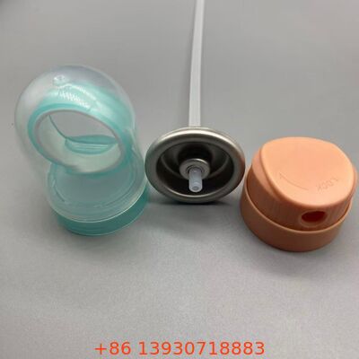 Sunscreen Spray Aerosol Valve with Clog-Resistant Nozzle, Leak-Proof Seal, and 360-Degree Operation for Efficient Sun Protection