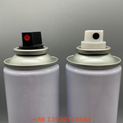 Custom Color Matching Male Aerosol Valve and Actuator with UV-Resistant Painted Surface and Strong Sealing Performance