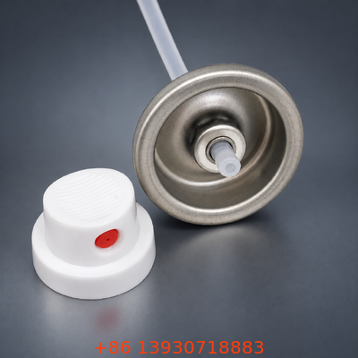 1-Inch Tinplate Dry Shampoo Valve for Powder Formulation Aerosol Spray Valve