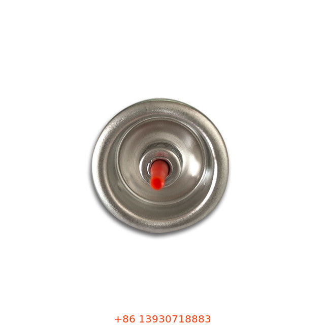 Safety Butane Gas Lighter Refill Valve 25.4mm Size With Buna Gasket