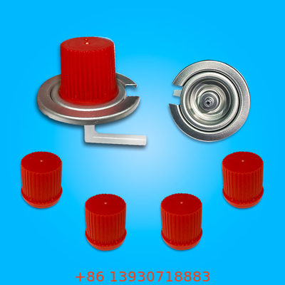 POM Housing 25.4mm Butane Gas Valve For Empty Aerosol Tin Canister