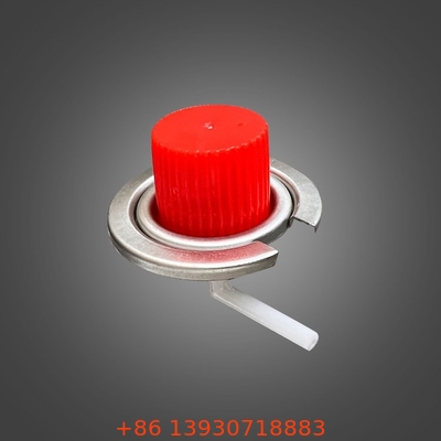 Portable Tinplate PP Butane Propane Gas Valve One Inch For Cassette Stove
