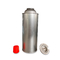 Empty Straight Wall Camping Butane Gas Canister Metal Tin 65mm Diameter