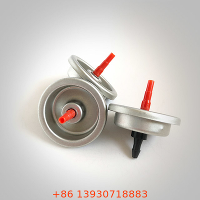 Gas Lighter Refill Valve Normal Temperature with Down Dimples