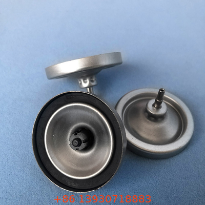 Anti Leakage 40mm Tinplate Gas Lighter Refill Valve With Metal Stem