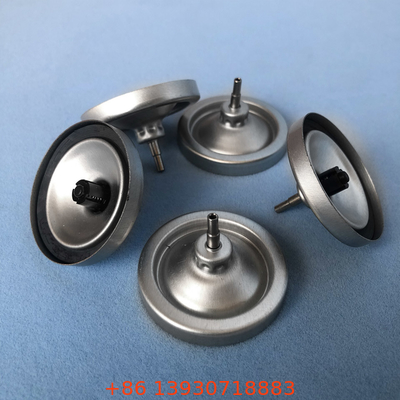 Anti Leakage 40mm Tinplate Gas Lighter Refill Valve With Metal Stem
