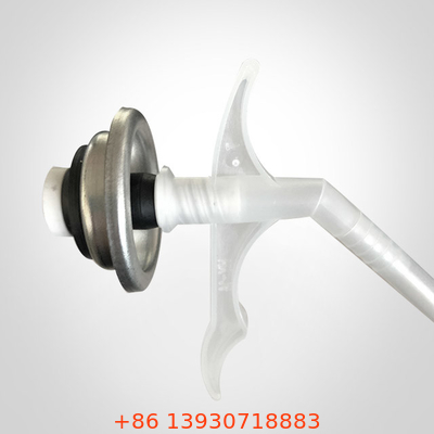 Tube Type PU Foam Cleaner Aerosol Valve With Tube And Cap For Aerosol Construction Materials Cans