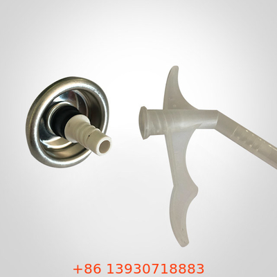 Tube Type One Inch Aerosol Pu Foam Spray Valve With Tube And Cap For Spray Polyurethane Foam Cans